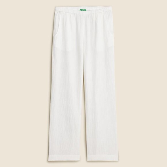 NWT J.Crew Relaxed Beach Pant in airy gauze - Picture 2 of 5